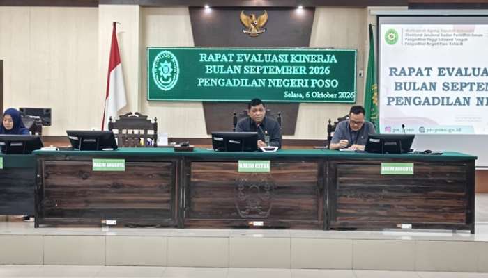 Rapat Evaluasi Kinerja Bulan September 2026