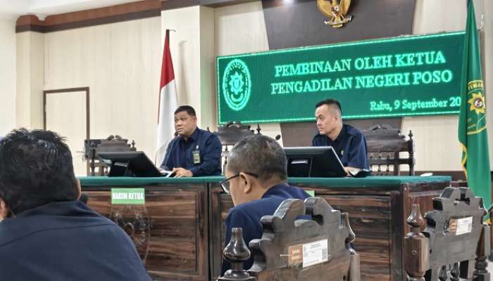 PEMBINAAN OLEH KETUA PENGADILAN NEGERI POSO