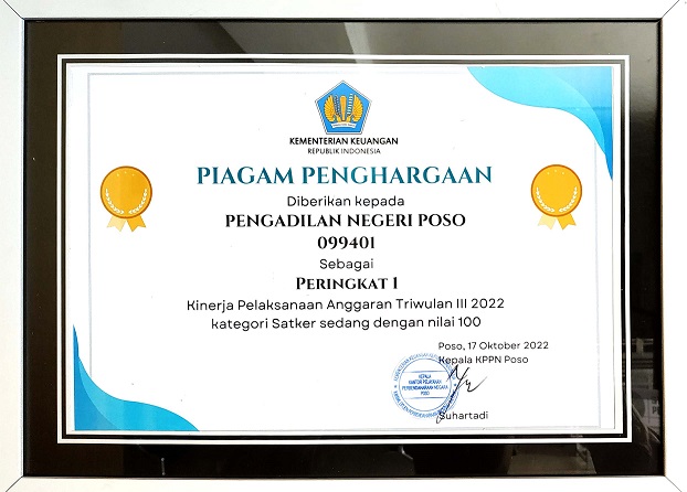 peringkat 1 kinerja dipa 01